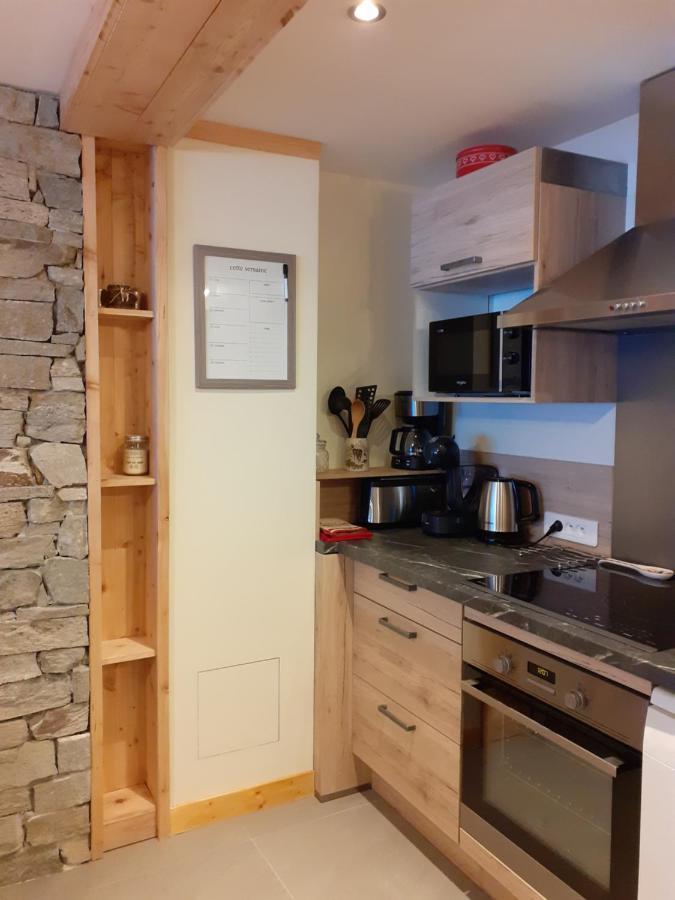 Appartement chaleureux avec wifi de 10 personnes à Val-Cenis Lanslebourg-Mont-Cenis Esterno foto
